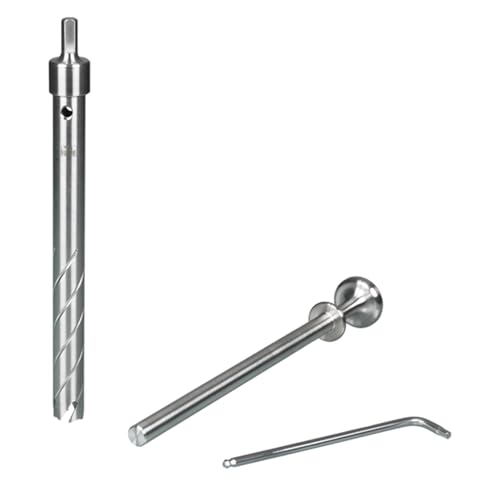 Bürkle V4A Eisbohrer, 16mm Innen-Durchmesser, 21mm Außen-Durchmesser, 200mm Bohrloch von neoLab