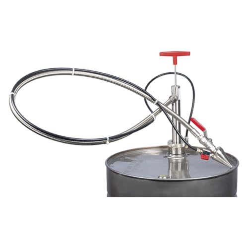 neoLab KL-1105 Fasspumpe Gasdicht V2A mit Schlauch, 91 cm Tiefe von neoLab