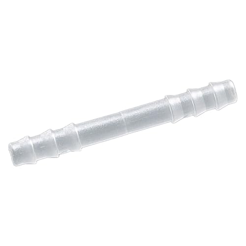 Bürkle Polypropylen Gerade Verbinder für 9mm-11mm Schläuche, Zylindrische Tülle, 10 Stück von neoLab