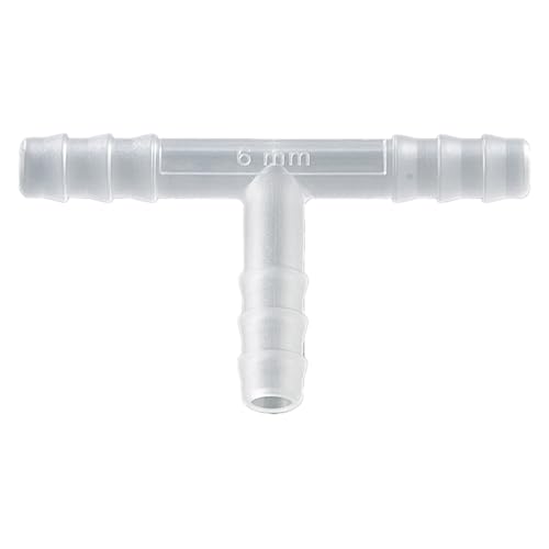 Bürkle Polypropylen T-Verbinder für 7mm-9mm Schläuche, Zylindrisch Tülle, 10 Stück Bürkle Polypropylen T-Verbinder für 7mm-9mm Schläuche, Zylindrisch Tülle, 10 Stück von neoLab