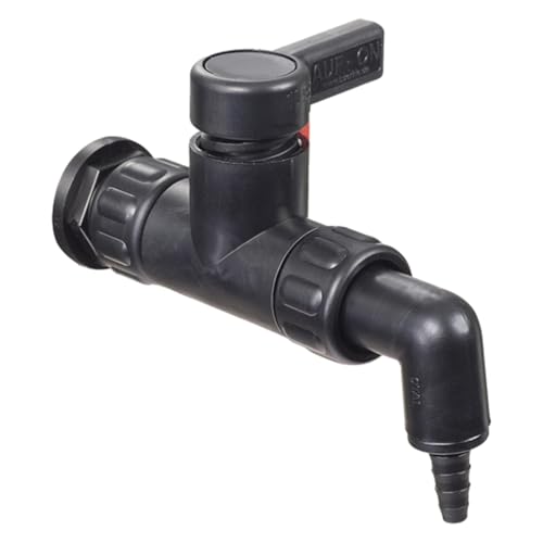Bürkle Polypropylen Leitfähig PA StopCock Ablasshahn mit Tülle und 3/4" Winkel Überwurfmutter, Schwarz Bürkle Polypropylen Leitfähig PA StopCock Ablasshahn mit Tülle und 3/4" Winkel Überwurfmutter, Schwarz von neoLab