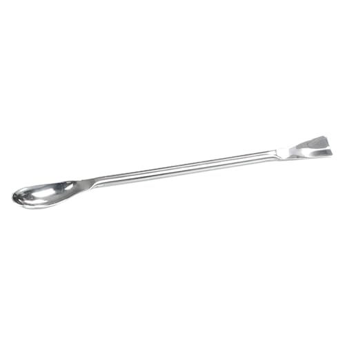 Bürkle Edelstahl V2A Autoklavierbar Proben-Löffel, 9mL Kapazität, Silber, 500mm Länge von neoLab