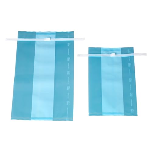 Bürkle Polyethylen SteriBag Probenbeutel, 650mL Kapazität, Blau, 229mm Länge, 140mm Breite von neoLab