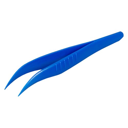 Bürkle Polystyrol Spitz und Abgewinkelt Einmalpinzette, Steril, Blau, 130mm Länge, 100 Stück Bürkle Polystyrol Spitz und Abgewinkelt Einmalpinzette, Steril, Blau, 130mm Länge, 100 Stück von neoLab