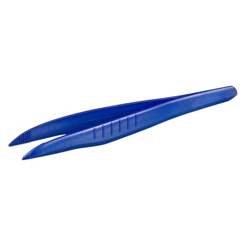 Bürkle Polystyrol Detektierbar Spitz Pinzette, Steril, Blau, 130mm Länge, 100 Stück Bürkle Polystyrol Detektierbar Spitz Pinzette, Steril, Blau, 130mm Länge, 100 Stück von neoLab