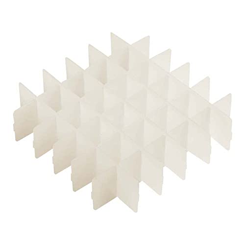 neoLab Karton 6mm x 6mm Plätze Kryo Boxen Rastereinsatz für 20mm Durchmesser und 5ml Volumen Gefäße, Beige von neoLab