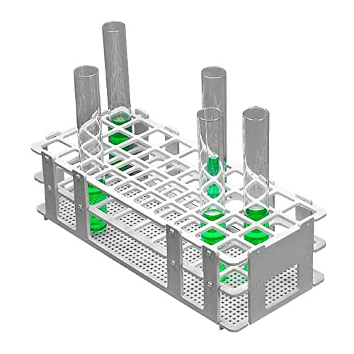 neoLab Polypropylen Reagenzglasgestelle für Autosampler, 4 x 10 Loch für Röhrchen mit 20mm Durchmesser, Weiß neoLab Polypropylen Reagenzglasgestelle für Autosampler, 4 x 10 Loch für Röhrchen mit 20mm Durchmesser, Weiß von neoLab