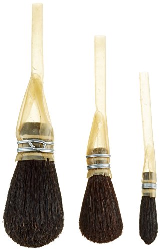 neoLab Spitze Wägepinsel-Satz mit Feinen Haaren, 5mm/10mm/15mm Durchmesser, 3-er Set von neoLab