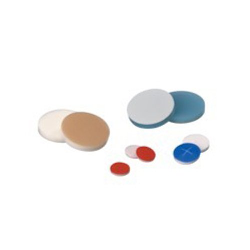 neochrom Butyl/PTFE Septum für Gewindeflaschen ND8, 8mm Durchmesser, 100 Stück von neochrom
