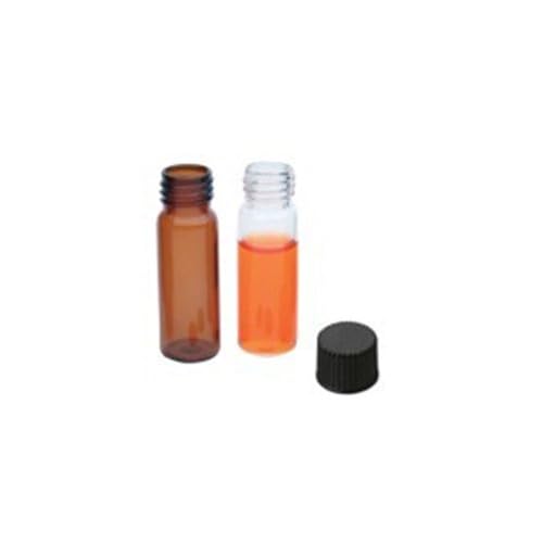 neochrom Autosampler-Vial mit Gewinde 13-425, Braunglas, 4mL Kapazität, 45mm Höhe, 15mm Durchmesser, 100 Stück von neochrom