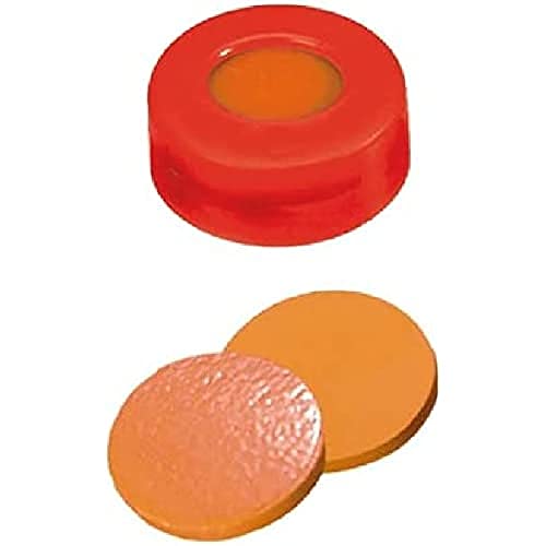 neochrom EC-1065 Schnappringkappe, 11 mm, Orangenes FEP, Rot (100-er Pack) von neochrom