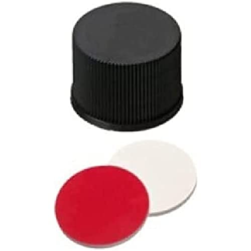 neochrom PP Schraubkappe Geschlossen, F217/PTFE, Weiß, 15mm Öffnung, 100 Stück von neochrom