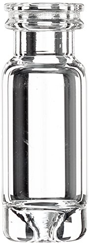neochrom High Revovery Fläschchen mit Schnappring, Weite Öffnung, Klarglas, 2mL Kapazität, 12mm Durchmesser, 32mm Höhe, 100 Stück von neochrom