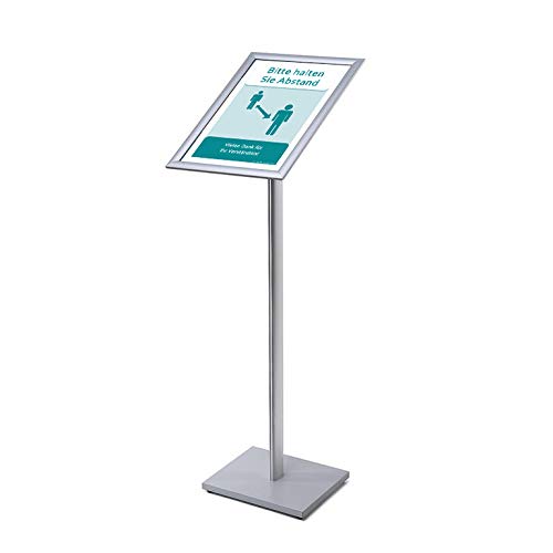Infoständer A3 Alu Klapprahmen hoch u. quer nutzbar, Plakatständer Werbeständer von net-xpress