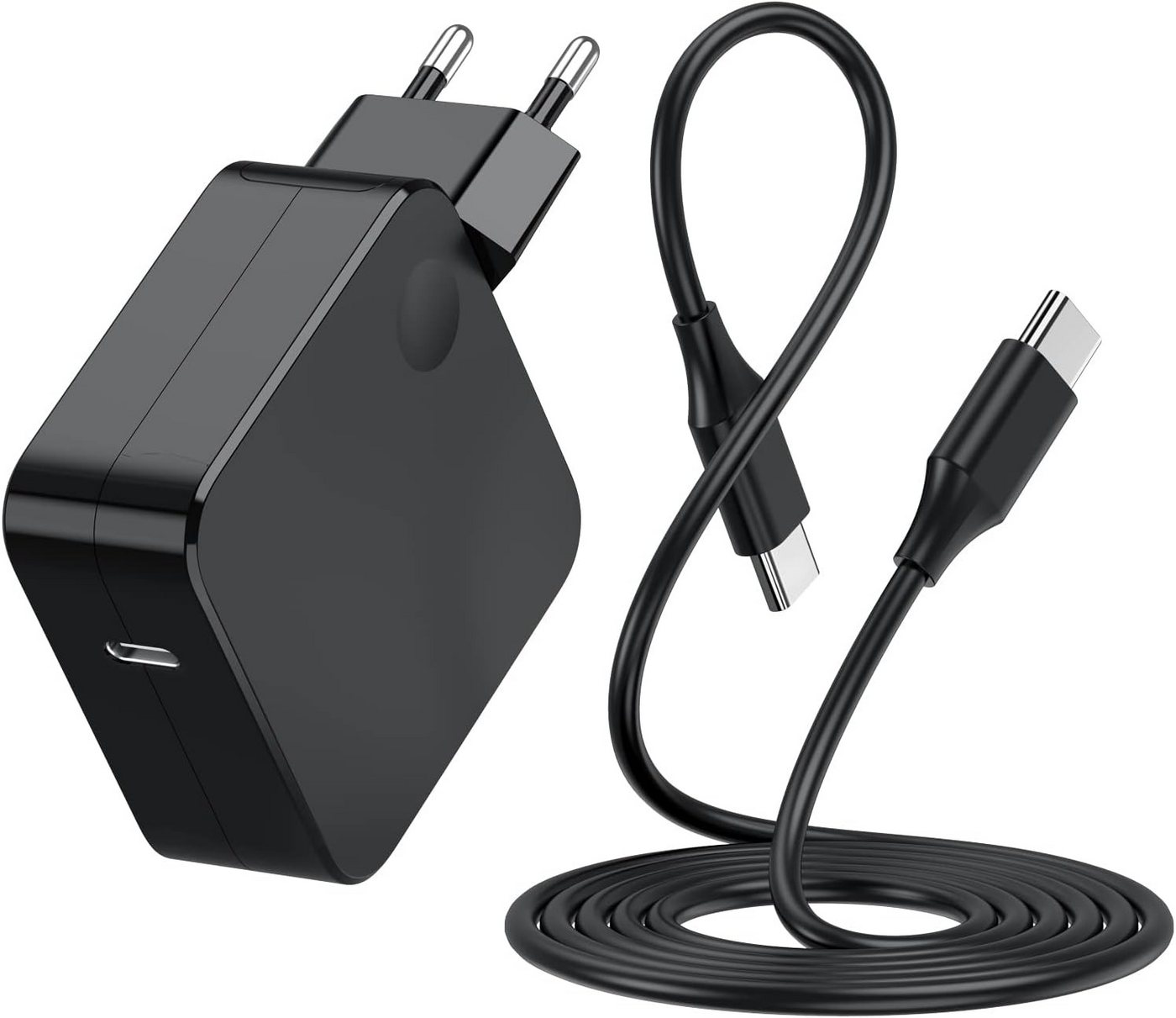 neue dawn 65W Netzteil USB C Laptop für HP/Lenovo Dell/MacBook/Acer/Samsung Notebook-Netzteil (HP Elitebook Spectre, Lenovo ThinkPad Yoga,MacBook Pro Air, Samsung) von neue dawn