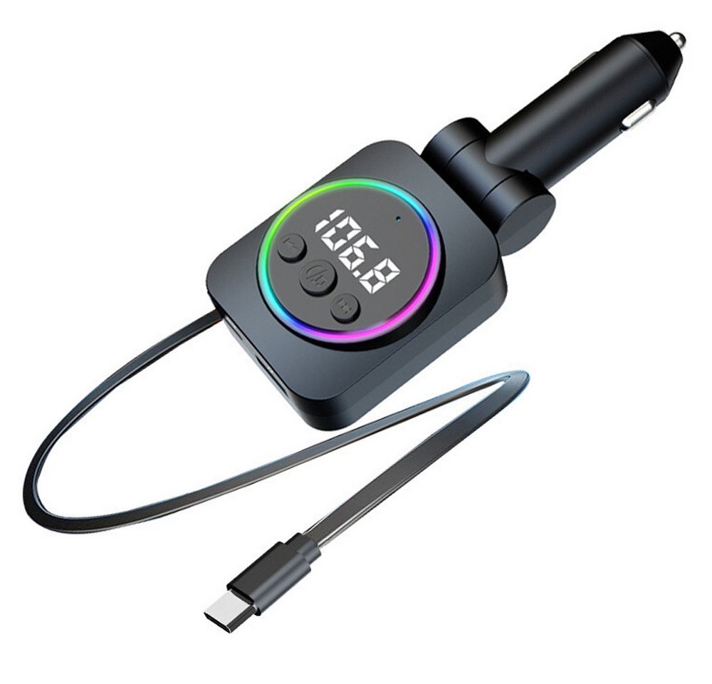 neue dawn Auto USB C Ladegerät Bluetooth FM Transmitter für iPhone Android KFZ-Netzteil neue dawn Auto USB C Ladegerät Bluetooth FM Transmitter für iPhone Android KFZ-Netzteil von neue dawn
