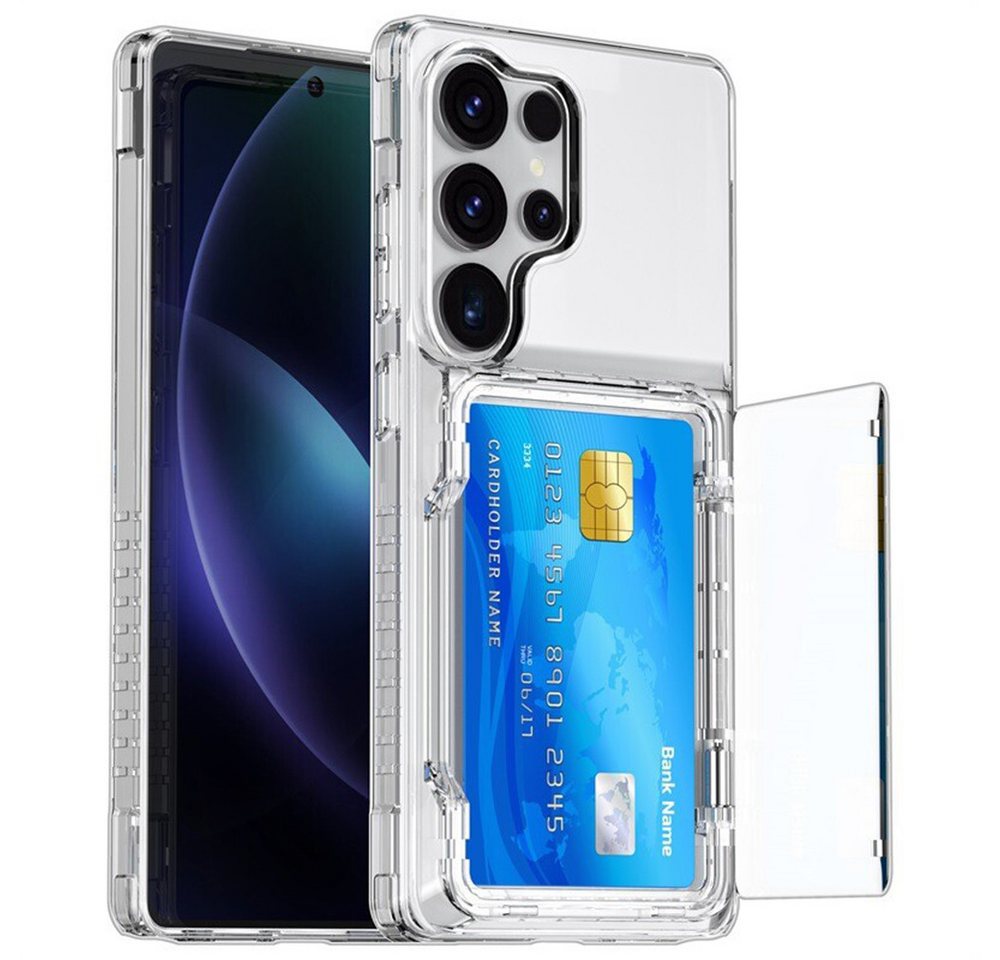 neue dawn Handyhülle Handyhülle mit Kartenfach Transparente für Samsung Galaxy S25 Ultra neue dawn Handyhülle Handyhülle mit Kartenfach Transparente für Samsung Galaxy S25 Ultra von neue dawn