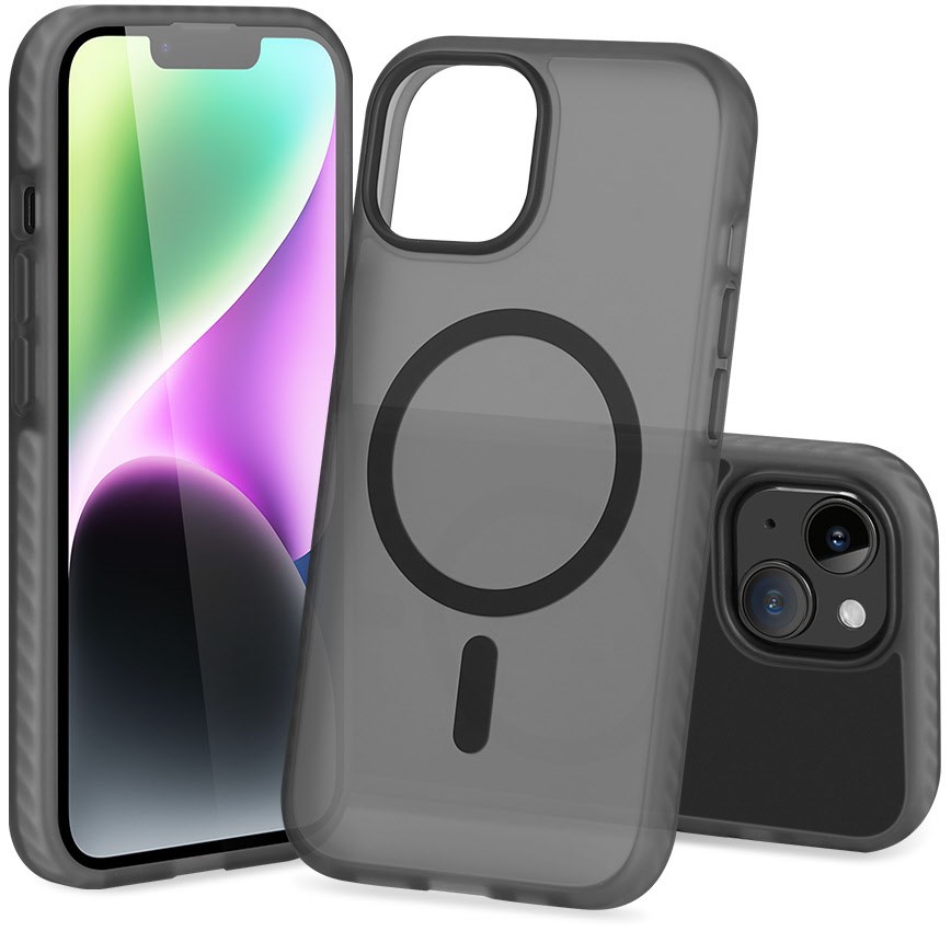 StyleShell Invisio MagSafe für iPhone 15 schwarz von nevox