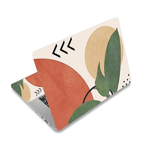 Laptop Skin Aufkleber Aufkleber 13" 13,3" 14" 15" 15,4" 15,6 Zoll Laptop Vinyl Skin Sticker Cover Art Decal Protector Notebook PC (Morandi Malerei) von newplenty
