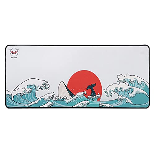 700 x 300 mm Tastatur-Mauspad Coral Sea großes Tastatur-Mauspad für Büro, große Mauspads für günstige Spiele. von newwyt