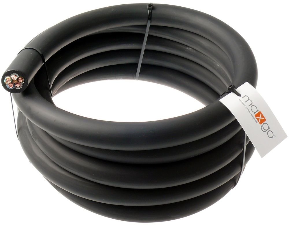 nexans H07RN-F 5G25 (5x25 mm) Gummischlauchleitung 40m Elektro-Kabel, (4000 cm) von nexans