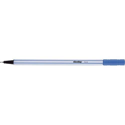 niceday Fineliner Pen Fl0.4 blau - 10 Stück von niceday