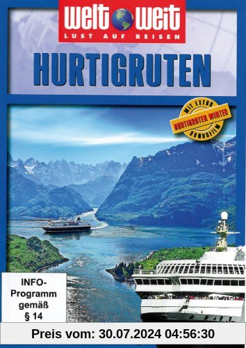 Hurtigruten (Reihe: welt weit) mit Bonusfilm "Hurtigruten Winter" Länge: ca. 80 Min. von nicht bekannt