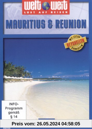 Mauritius & Reunion (Reihe: welt weit) mit Bonusfilm "Seychellen" Länge: ca. 88 Min. von nicht bekannt