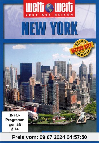 New York mit Bonusfilm "Mexiko City" / Reihe: welt weit (1 DVD, Länge: ca. 80 Min.) von nicht bekannt