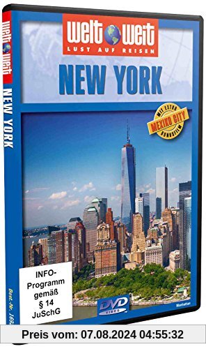 New York - welt weit (Bonus: Mexiko City) von nicht bekannt