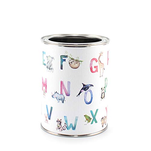 Stiftebecher Tier ABC Aquarell - Kinder Stifteköcher Stiftehalter Stiftebecher Tier ABC Aquarell - Kinder Stifteköcher Stiftehalter von nikima Schönes für Kinder