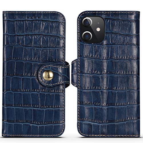 nincyee Echtleder Brieftasche Hülle für iPhone 12 Mini,Klassisch Krokodil Muster Echtes Leder Klapphüllen mit Kartenschlitz nincyee Echtleder Brieftasche Hülle für iPhone 12 Mini,Klassisch Krokodil Muster Echtes Leder Klapphüllen mit Kartenschlitz von nincyee