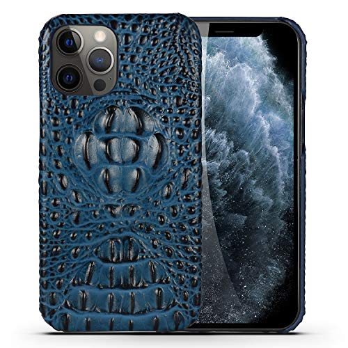 nincyee Echtleder Hülle für iPhone 12 Pro Max,Krokodil Kopf Relief Echtes Leder Handyhülle Halb Verpackt Handgemacht nincyee Echtleder Hülle für iPhone 12 Pro Max,Krokodil Kopf Relief Echtes Leder Handyhülle Halb Verpackt Handgemacht von nincyee