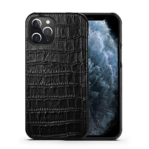 nincyee Echtleder Hülle für iPhone 12 Pro Max,Krokodil Kopf Relief Echtes Leder Handyhülle Halb Verpackt Handgemacht nincyee Echtleder Hülle für iPhone 12 Pro Max,Krokodil Kopf Relief Echtes Leder Handyhülle Halb Verpackt Handgemacht von nincyee