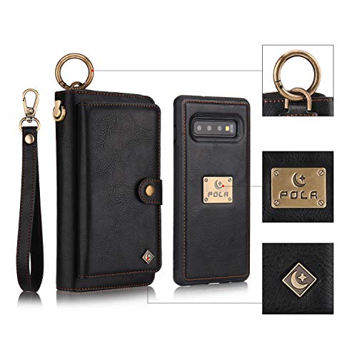 nincyee Klapphülle für Samsung Galaxy S10,Multifunktion Grosse Kapazität Leder Brieftasche Case,Reißverschluss Clutch mit Gürtelhaken nincyee Klapphülle für Samsung Galaxy S10,Multifunktion Grosse Kapazität Leder Brieftasche Case,Reißverschluss Clutch mit Gürtelhaken von nincyee