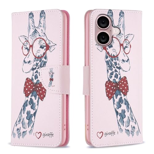 nincyee Klapphülle für iPhone 16, Schmetterling, Smile, Bär, Blumenbaum, buntes Muster, PU-Leder, Brieftaschenformat, Ständer nincyee Klapphülle für iPhone 16, Schmetterling, Smile, Bär, Blumenbaum, buntes Muster, PU-Leder, Brieftaschenformat, Ständer von nincyee