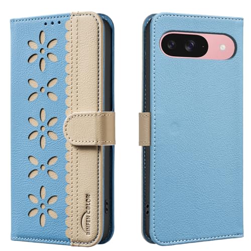 nincyee Schutzhülle für Google Pixel 8 Pro, klassisches kleines Blumenmuster, Premium-Leder, Brieftaschenformat, Standfunktion, Magnetverschluss nincyee Schutzhülle für Google Pixel 8 Pro, klassisches kleines Blumenmuster, Premium-Leder, Brieftaschenformat, Standfunktion, Magnetverschluss von nincyee
