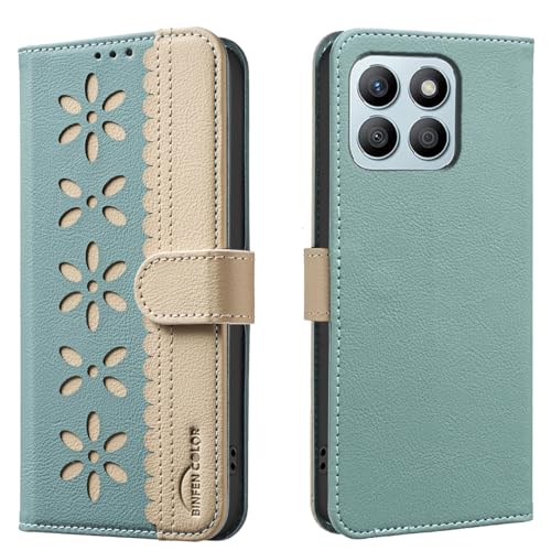 nincyee Schutzhülle für Honor X8B, klassisches kleines Blumenmuster, Premium-Leder, Brieftaschen-Ständer, Klappetui, Magnetverschluss nincyee Schutzhülle für Honor X8B, klassisches kleines Blumenmuster, Premium-Leder, Brieftaschen-Ständer, Klappetui, Magnetverschluss von nincyee