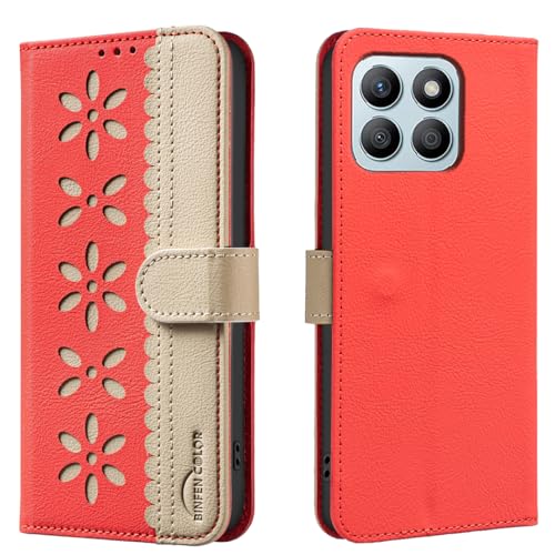 nincyee Schutzhülle für Honor X8B, klassisches kleines Blumenmuster, Premium-Leder, Brieftaschen-Ständer, Klappetui, Magnetverschluss nincyee Schutzhülle für Honor X8B, klassisches kleines Blumenmuster, Premium-Leder, Brieftaschen-Ständer, Klappetui, Magnetverschluss von nincyee