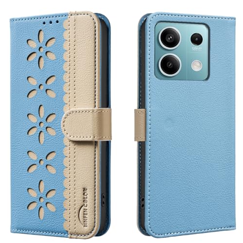 nincyee Schutzhülle für Xiaomi Redmi Note 13 5G, klassisches kleines Blumenmuster, Premium-Leder, Brieftaschenformat, Ständer, Klappetui, Magnetverschluss nincyee Schutzhülle für Xiaomi Redmi Note 13 5G, klassisches kleines Blumenmuster, Premium-Leder, Brieftaschenformat, Ständer, Klappetui, Magnetverschluss von nincyee