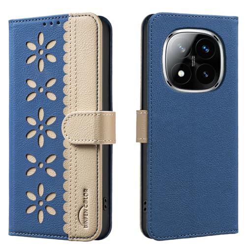 nincyee Schutzhülle für Xiaomi Redmi Note 14 Pro 5G/Note 14 Pro+ 5G, klassisches kleines Blumenmuster, Premium-Leder, Brieftaschenformat, Standfunktion, Klappetui, Magnetverschluss nincyee Schutzhülle für Xiaomi Redmi Note 14 Pro 5G/Note 14 Pro+ 5G, klassisches kleines Blumenmuster, Premium-Leder, Brieftaschenformat, Standfunktion, Klappetui, Magnetverschluss von nincyee