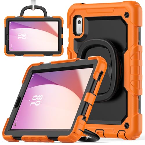 nincyee Strapazierfähige Tablet-Schutzhülle für Lenovo Tab M9 9 Zoll TB310 2023, 3-in-1 stoßfeste Silikonhülle mit Stifthalter, Schultergurt, unsichtbare Halterung, klappbarer Ständer nincyee Strapazierfähige Tablet-Schutzhülle für Lenovo Tab M9 9 Zoll TB310 2023, 3-in-1 stoßfeste Silikonhülle mit Stifthalter, Schultergurt, unsichtbare Halterung, klappbarer Ständer von nincyee
