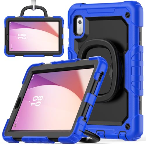nincyee Strapazierfähige Tablet-Schutzhülle für Lenovo Tab M9 9 Zoll TB310 2023, 3-in-1 stoßfeste Silikonhülle mit Stifthalter, Schultergurt, unsichtbare Halterung, klappbarer Ständer nincyee Strapazierfähige Tablet-Schutzhülle für Lenovo Tab M9 9 Zoll TB310 2023, 3-in-1 stoßfeste Silikonhülle mit Stifthalter, Schultergurt, unsichtbare Halterung, klappbarer Ständer von nincyee
