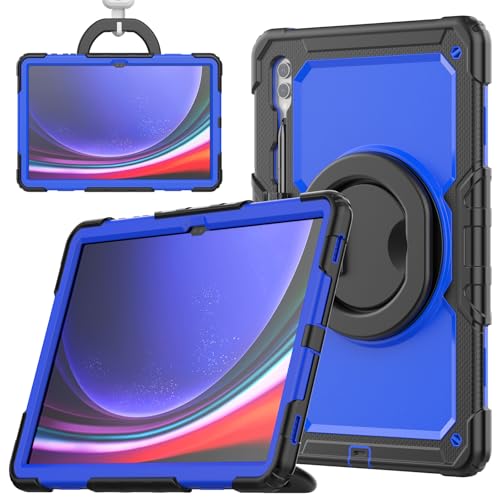 nincyee Strapazierfähige Tablet-Schutzhülle für Samsung Galaxy Tab S10 Ultra/S9 Ultra/S8 Ultra 14,6 Zoll, 3-in-1 stoßfeste Silikonhülle mit Stifthalter, Schultergurt, unsichtbare Halterung, klappbarer nincyee Strapazierfähige Tablet-Schutzhülle für Samsung Galaxy Tab S10 Ultra/S9 Ultra/S8 Ultra 14,6 Zoll, 3-in-1 stoßfeste Silikonhülle mit Stifthalter, Schultergurt, unsichtbare Halterung, klappbarer von nincyee