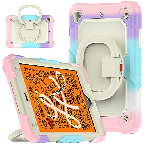 nincyee Strapazierfähige Tablet-Schutzhülle für iPad Mini 5. / 4. 7,9 Zoll, 3-in-1, stoßfeste Silikonhülle mit Stifthalter, Schultergurt, unsichtbare Halterung, klappbarer Ständer nincyee Strapazierfähige Tablet-Schutzhülle für iPad Mini 5. / 4. 7,9 Zoll, 3-in-1, stoßfeste Silikonhülle mit Stifthalter, Schultergurt, unsichtbare Halterung, klappbarer Ständer von nincyee