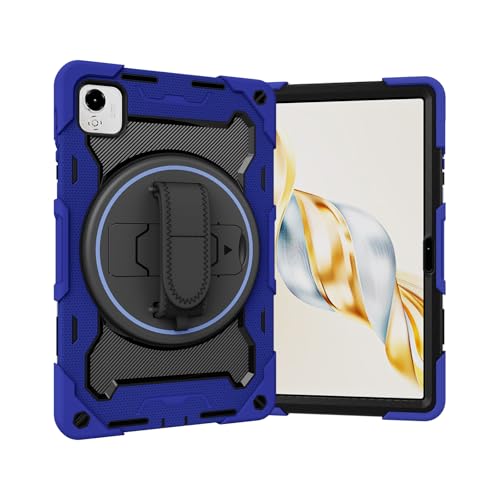 nincyee Tablet-Schutzhülle für Honor Pad X9a 11,5 Zoll / X9 Pro 29,2 cm (11,5 Zoll), Kinder, Regenbogenfarben, strapazierfähig, Silikon, stoßfest, mit Stifthalter, Schultergurt, drehbarer Klappständer von nincyee