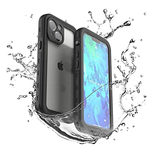 nincyee Wasserdichte Schutzhülle für iPhone 13 Mini, eingebauter Displayschutz, 4-in-1, wasser- / staub- / schnee- / stoßfest, transparente Hülle nincyee Wasserdichte Schutzhülle für iPhone 13 Mini, eingebauter Displayschutz, 4-in-1, wasser- / staub- / schnee- / stoßfest, transparente Hülle von nincyee