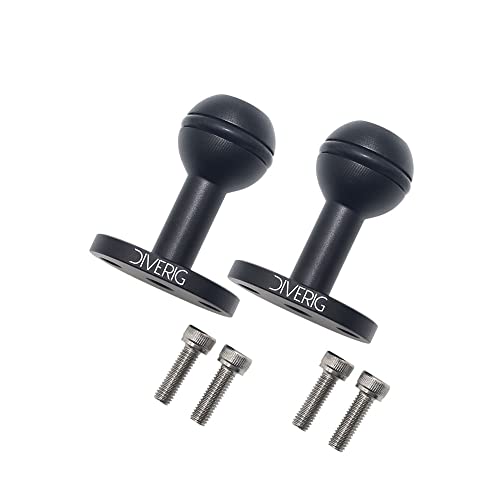 Nitescuba Unterwasser-Griffablagehalterung Aluminiumlegierung Dual-Hand-Videolicht-Stabilisatorablage für Kameragehäuse, Griff für GoPro-Setup funktioniert für Hero 10, Action-Kamera Nitescuba Unterwasser-Griffablagehalterung Aluminiumlegierung Dual-Hand-Videolicht-Stabilisatorablage für Kameragehäuse, Griff für GoPro-Setup funktioniert für Hero 10, Action-Kamera von nitescuba