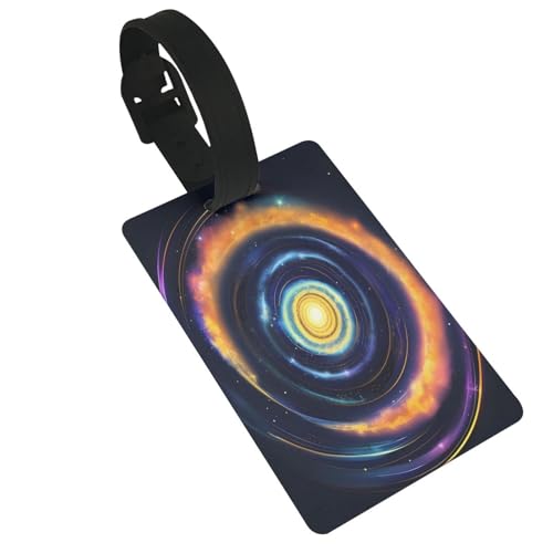 Wiederverwendbare Kofferanhänger aus kosmischer Spirale, Reise-Zubehör Wiederverwendbare Kofferanhänger aus kosmischer Spirale, Reise-Zubehör von njkhbolk