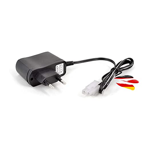 7.2V Ladegerät für Lithium-Ionen u. Ni-MH Akku, Ladekabel KET Tamiya-Stecker f. ferngesteuertes Fahrzeug, Panzer, Drohne, Boot, Bagger, Auto, Spielzeug m. LED, Überladeschutz u. hochwertigem Netzkabel 7.2V Ladegerät für Lithium-Ionen u. Ni-MH Akku, Ladekabel KET Tamiya-Stecker f. ferngesteuertes Fahrzeug, Panzer, Drohne, Boot, Bagger, Auto, Spielzeug m. LED, Überladeschutz u. hochwertigem Netzkabel von njoyn